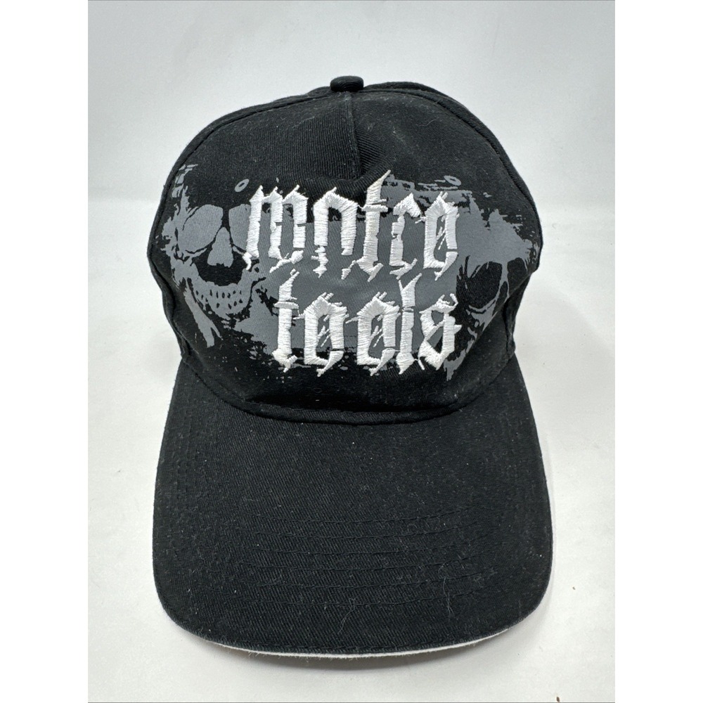 MATCO TOOLS Embroidered Cap Hat Adjustable Baseball Adult Strapback Black Skulls